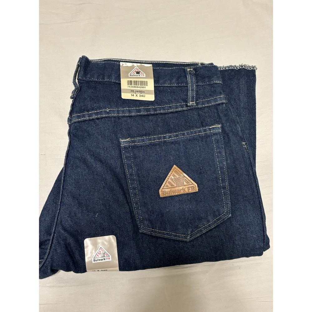 ⭐️Bulwark Women's Flame Resistant (FR) Jeans 04x34U⭐️PEJWSD4⭐️NEW With Tags⭐️